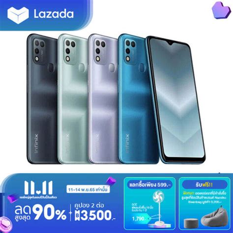 ทกแชทรบสวนลด Infinix hot play GB จอ HD แบต mAh กลองหลงค MP AI รบ
