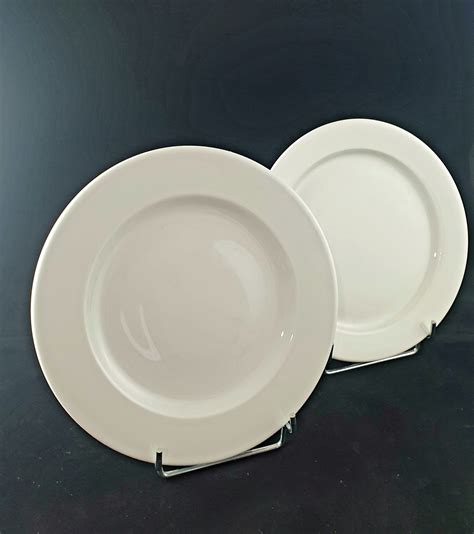 Garden Party Locations Porcelaine Blanche Assiette