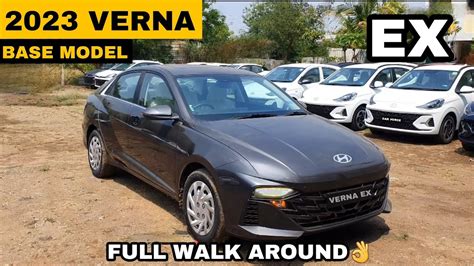 Hyundai Verna Base Model Ex Model Full Detailed Video