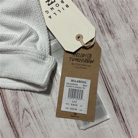 Billabong Swim Nwt Billabong Sunrays Banded Triangle Bikini Top