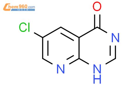 746671 60 3 6 Chloro 3H pyrido 2 3 d pyrimidin 4 one化学式结构式分子式mol