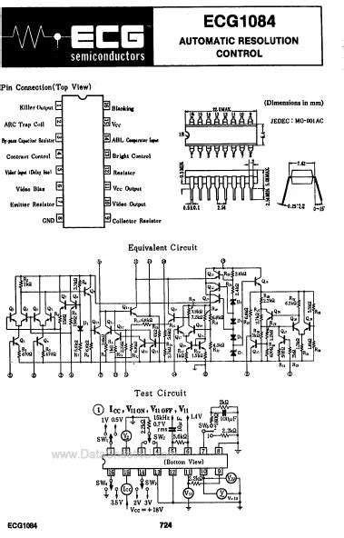 Ecg Control Datasheet Distribuidor Stock Y Mejor Precio