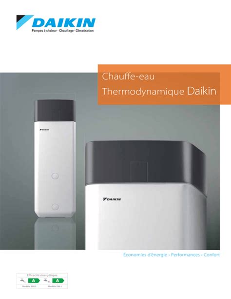 Chauffe Eau Thermodynamique Daikin