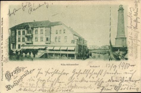 Ansichtskarte Postkarte Nordseebad Borkum In Akpool De