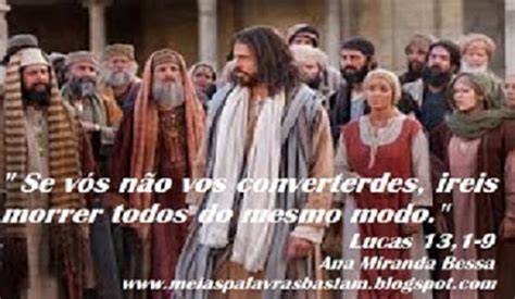 Lucas 13 1-9 Explicação - PALAVRA DE DEUS: LUCAS 13,1-9 : 'FRUTOS DE CONVERSÃO' - REFLEXÃO DO ...