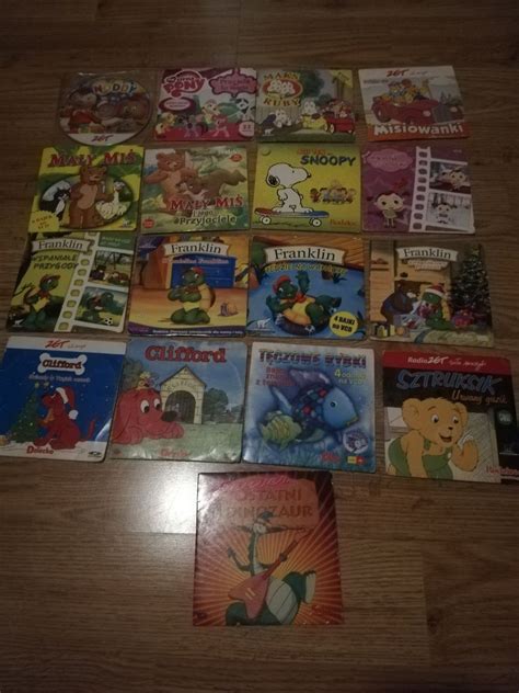 Płyty Vcd Dvd 17 Sztuk Bajki Dla Dzieci Noddy Franklin My Little Pon