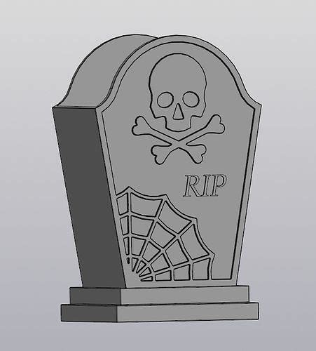 Tombstone Planter 3d Model 3d Printable Cgtrader