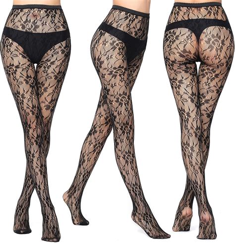 Weinsamkeit Collants Bas R Sille Paires Femmes Hollow Collant