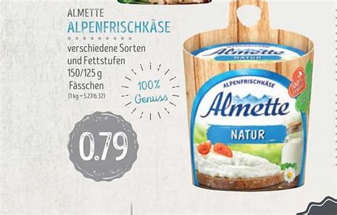 Almette Alpenfrischkäse Angebot bei Edeka Struve 1Prospekte de