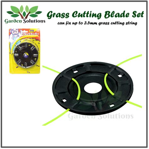 Heavy Duty Grass Cutter Blade Grass Trimer Cutting Disc Tali Rumput Piring Mesin Rumput Round