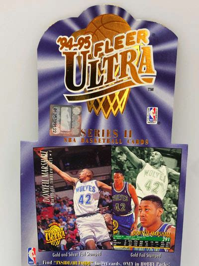 Fleer Ultra Nba Basketball Cards Hobby Pack Sport Memorabilia