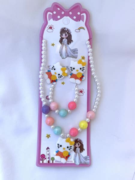 Подвеска Хеллоу Кити. Комплект украшений Hello Kitty. ЕКА. - купить с ...