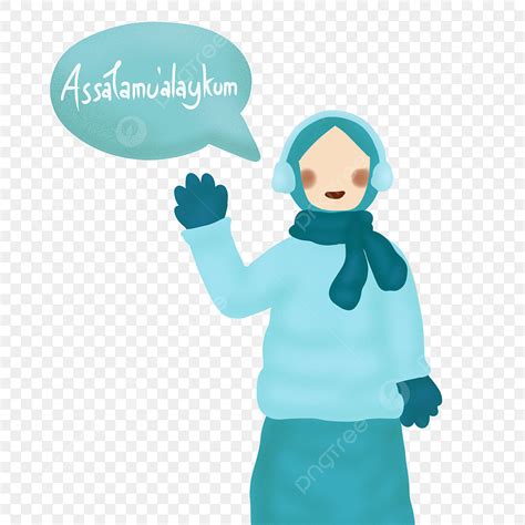 Islamic Greeting Png Picture Islamic Greeting Peace Upon You By Hijab