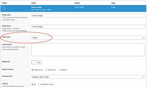 Display ACF Advanced Custom Fields Image In Wonder Carousel