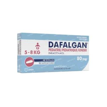 Dafalgan Kinder Paracetamol Mg Zetpillen Hier Online Bestellen