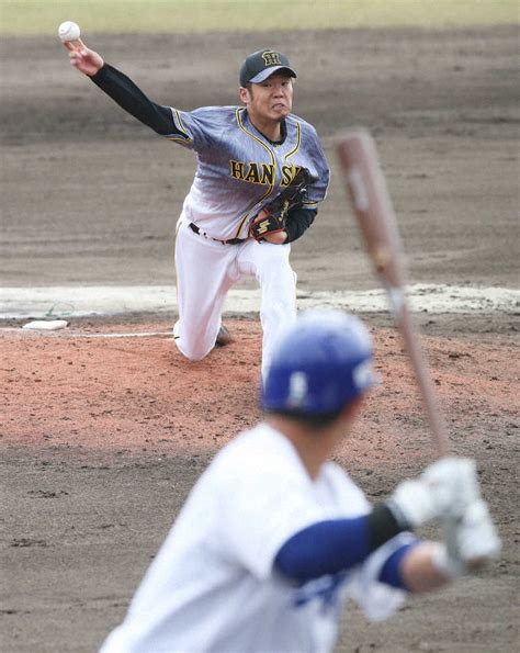 ＜中・神＞力投する西勇（撮影・北條 貴史） ― スポニチ Sponichi Annex 野球