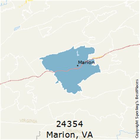 Marion (zip 24354), VA