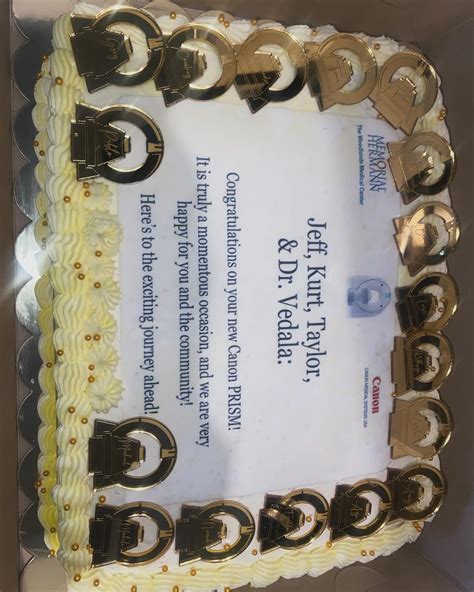 Tony Cakes - Congratulations @memorialhermann woodlands on...
