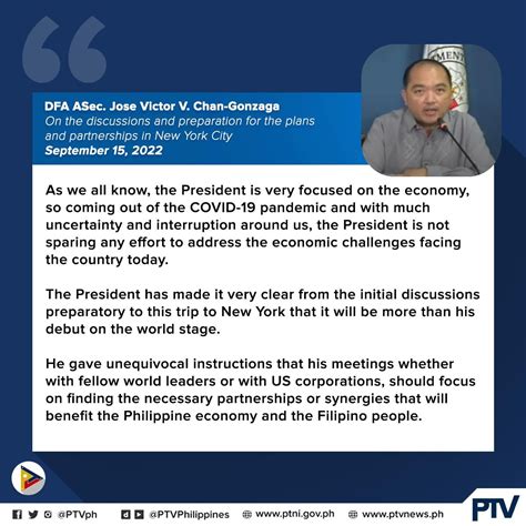 Ptvph On Twitter Basahin Tiniyak Ni Dfa Asec Jose Victor V Chan