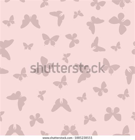 Nude Butterfly Repeat Pattern Design Random Stock Vector Royalty Free Shutterstock