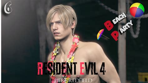 Resident Evil 4 Remake Aloha Leon Kennedy Ashley Summertime