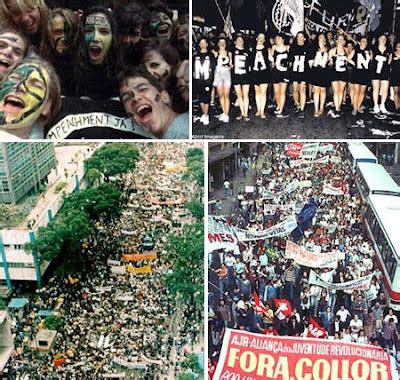 Caras Movimento Famoso No Governo Collor - POLÍTICA E CULTURA: MOVIMENTO CARAS PINTADAS