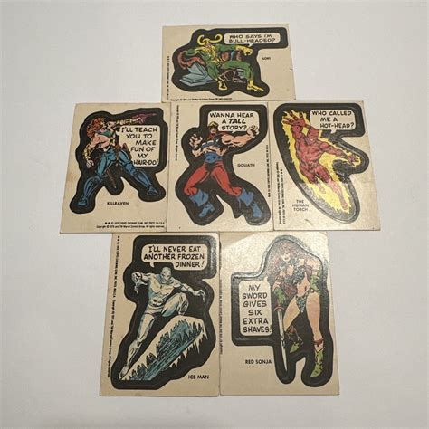 Topps Marvel Super Heroes Card Lot Ebay