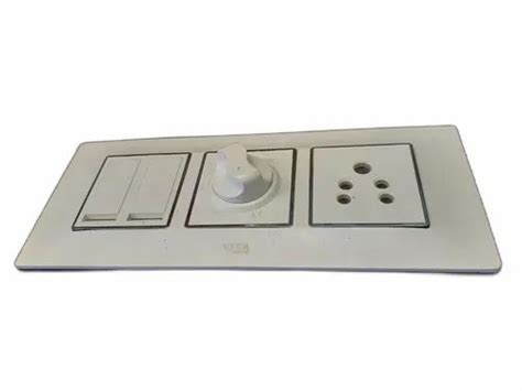 Western 2 Modular Switch Socket Combination Polycarbonate Module Size 8 X 4 Inch At Rs 17 In