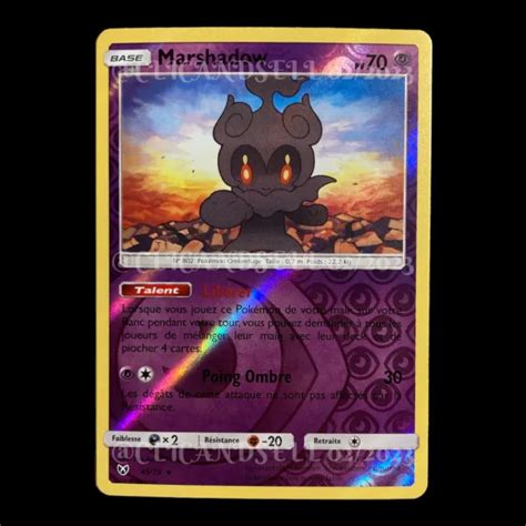 CARTE POKÉMON 45 73 Marshadow 70 PV REVERSE SL3 5 Légendes Brillantes