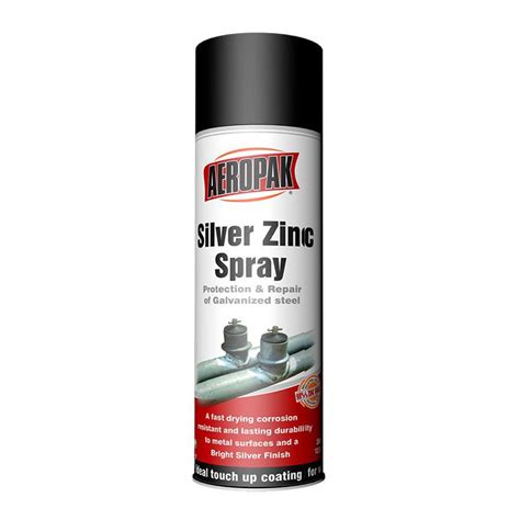 China Silver Zinc Spray Paint Manufacturers Suppliers Factory