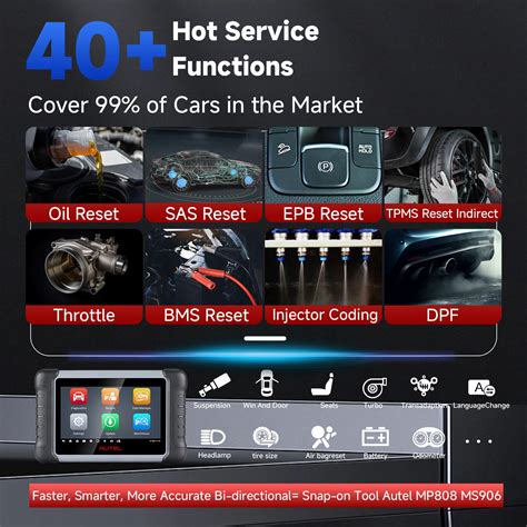 US Ship Autel MaxiCOM MK808S MK808Z with All System Special Functions ...