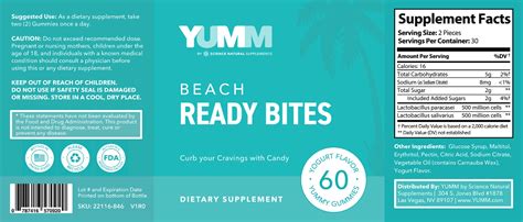 Yumm Beach Ready Bites Dibiz Digital Business Cards