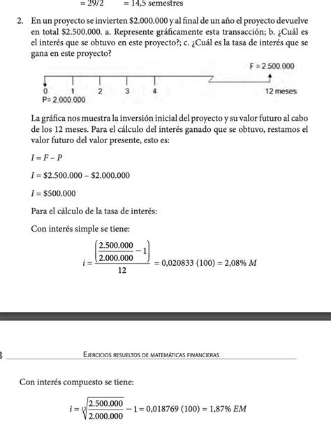 En Un Proyecto De Banano Se Invierten Y Al Final De Un