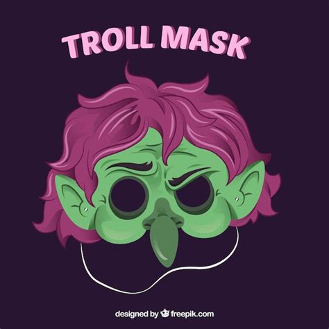 Маска черепа с мозгом | Бесплатно векторы