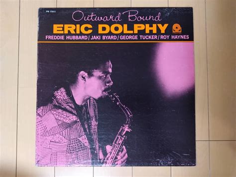 【やや傷や汚れあり】【美盤】rvg刻印 米 Prestige 紺ラベル Mono Eric Dolphy Outward Bound Van