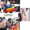Amazon Pride Flag Outdoor Progress Pride Rainbow Garden Flag X Ft Lgbtq Lesbian Gay