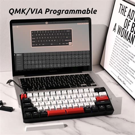 Skyloong Gk61 Pro 60 Wired Mechanical Keyboard Qmkvia