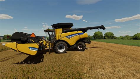 FS 22 COLHENDO SOJA A NEW HOLLAND CR 9 90 INTELLISENSE NO