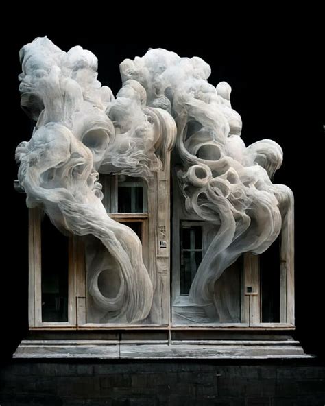 Hassan Ragab S Ai Art Nouveau Facades Emerge From Smoke