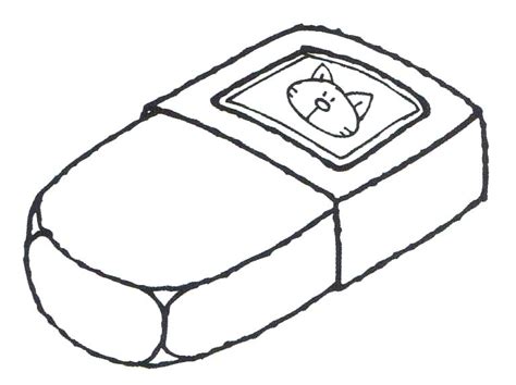 Eraser Coloring Page Coloring Pages