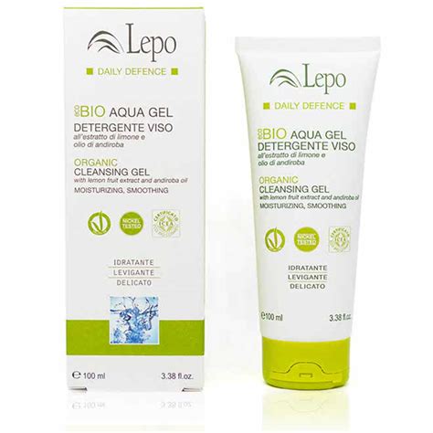 Ecobio Daily Defence Aqua Gel Detergente Viso Bio Lepo