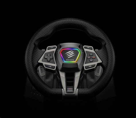 M.2.X. PRO FORCE FEEDBACK RACING WHEEL-MAD CATZ