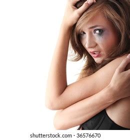 Scared Woman Naked Images Stock Photos D Objects Vectors