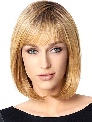 Perruques Bob 10 Lisse Tresse Blonde Perruques Bob UrhairFR