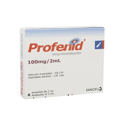 profenid ketoprofeno  mg   ampollas interdrogas