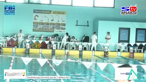 Puglia Gara Di Nuoto Prima Giornata Del Everybody Enjoy Swimming