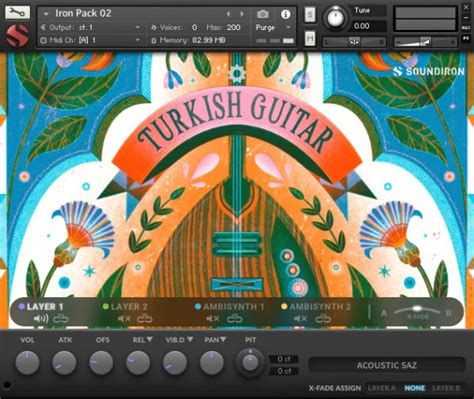 Buy Iron Pack 2 Turkish Guitar By Soundiron 5 Store Credit Back