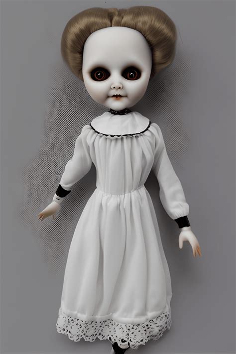 Porcelain Dolls Creepy Spooky Blythe Dolls Creative Fabrica