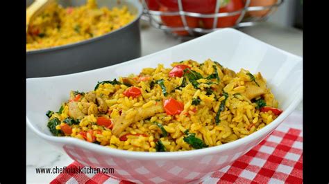 Easy One Pot Chicken And Rice Youtube