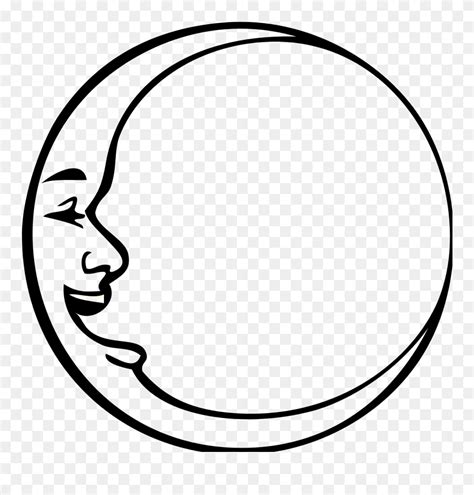 Download Moon Clipart Black And White Free Clipart Images - Moon Clip ...